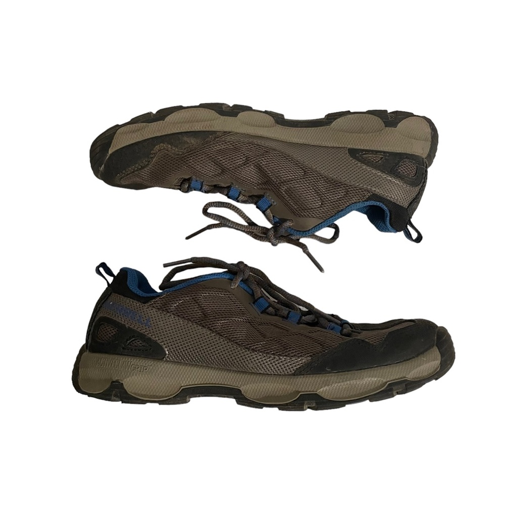 Merrell Chameleon‎ Low 2.0 Boys Hiking Shoes Brown Blue MK261300 Size 5M - Picture 6 of 10